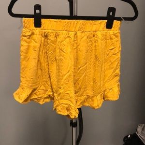 High waisted shorts